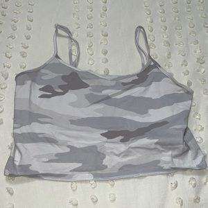 American Eagle Cropped Tank Top Size Large